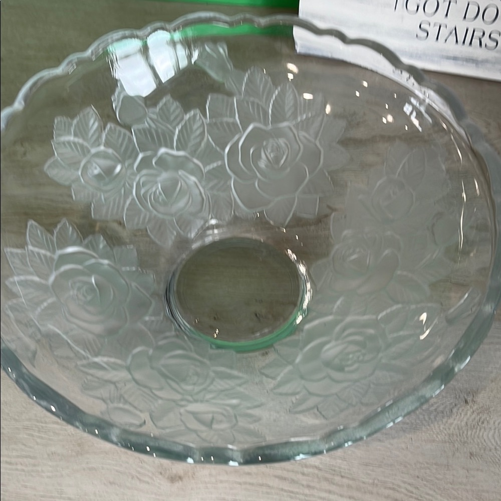 Winter Nova 12’ floral bowl